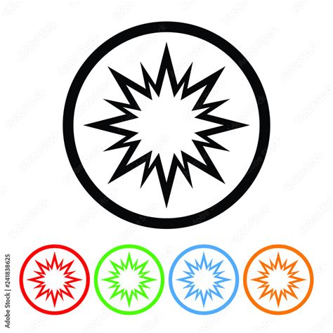 Starburst Symbol .